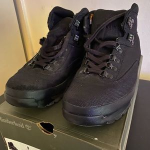 Timberland black boots size 9 used